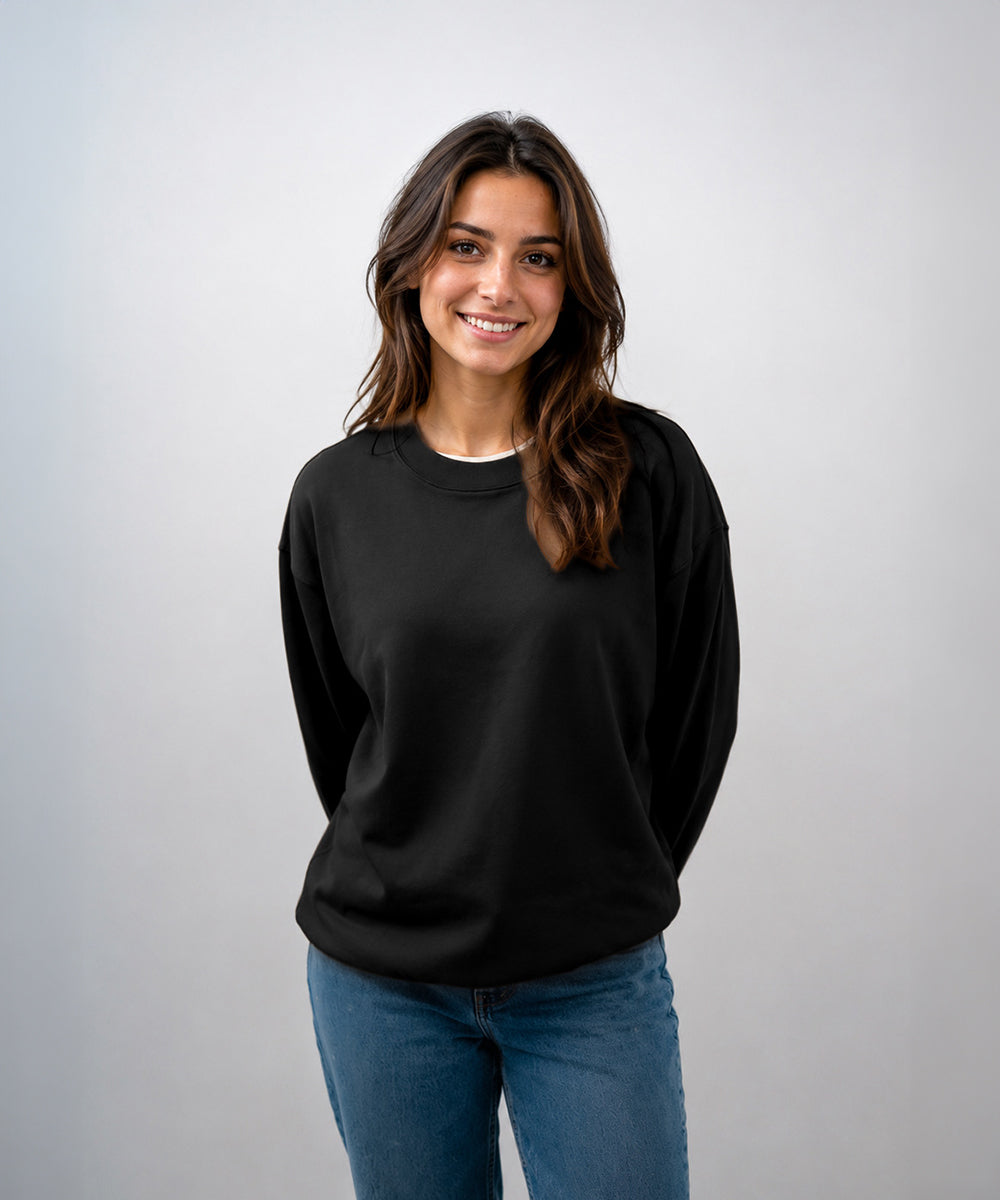 Peruvian Pima Long Sleeve Crew